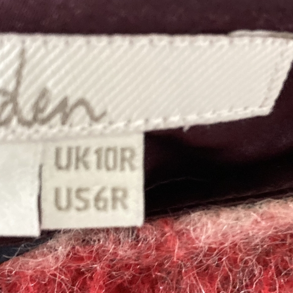 Boden Women's Wool Feel Skirt - UK Size 10 - Classic Comfort - Picture 11 of 16